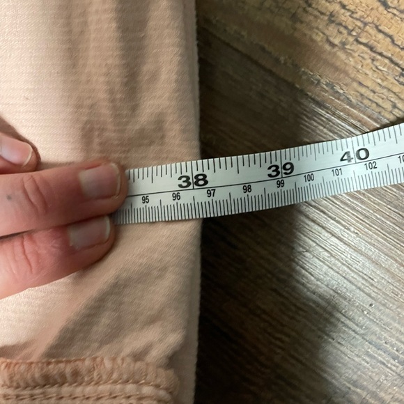 PILCRO The Scotty Cuffed High-Rise Straight-Leg Jeans Corduroy Dusty Rose Sz 30 - Picture 11 of 15